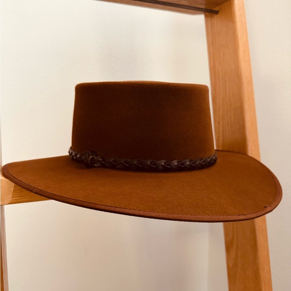 VTG Resistol Eddie Bauer Roundup Collection Self Conforming Drifter 7 3/8 Texas - Picture 3 of 9